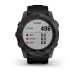 Garmin fenix 7X Sapphire Solar Edition Carbon Gray DLC Titanium with Black Band