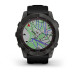 Garmin fenix 7X Sapphire Solar Edition Carbon Gray DLC Titanium with Black Band