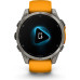 Garmin Fenix 8 47 mm AMOLED Sapphire Titanium Orange Graphite Garmin Fenix 8 47 mm AMOLED Sapphire Titanium Orange Graphite