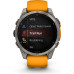 Garmin Fenix 8 47 mm AMOLED Sapphire Titanium Orange Graphite Garmin Fenix 8 47 mm AMOLED Sapphire Titanium Orange Graphite