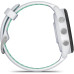 Garmin Forerunner 265S Black Bezel with Whitestone Case and Whitestone/Neo Tropic Silicone Band