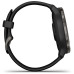 Garmin Venu 2 Slate Stainless Steel Bezel with Black Case and Silicone Band