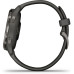 Garmin Venu 2S Slate Stainless Steel Bezel with Graphite Case and Silicone Band