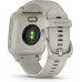 Garmin Venu Sq 2 Music Edition Cream Gold Aluminium Bezel with French Grey Case and Silicone Band