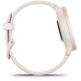 Garmin vívomove Sport Ivory Case and Silicone Band with Peach Gold Accents