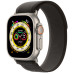 Apple Watch Ultra 49mm GPS + Cellular Titanium Case with Black/Gray Trail Loop M/L