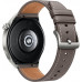 Huawei Watch GT 3 Pro 46mm Titanium Case With Gray Leather Strap