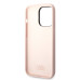 Karl Lagerfeld Liquid Silicone Choupette Zadní Kryt pro iPhone 14 Pro Pink