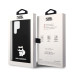 Karl Lagerfeld Liquid Silicone Choupette NFT Zadní Kryt pro Samsung Galaxy S23 Ultra Black