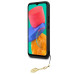Guess 4G Charms Zadní Kryt pro Samsung Galaxy A54 Brown