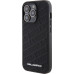 Karl Lagerfeld PU Quilted Pattern Zadní Kryt pro iPhone 15 Pro Black