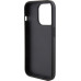 Karl Lagerfeld PU Quilted Pattern Zadní Kryt pro iPhone 15 Pro Black