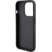 Karl Lagerfeld PU Quilted Pattern Zadní Kryt pro iPhone 15 Pro Black