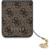 Guess 4G Charms Zadní Kryt pro Samsung Galaxy Z Flip5 Brown