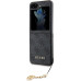 Guess 4G Charms Zadní Kryt pro Samsung Galaxy Z Flip5 Grey