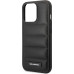 Karl Lagerfeld Quilted Puffy Metal Logo Zadní Kryt pro iPhone 15 Pro Black