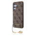 Guess 4G Charms Zadní Kryt pro Samsung Galaxy S24+ Brown