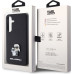 Karl Lagerfeld PU Saffiano Metal Karl and Choupette Zadní Kryt pro Samsung Galaxy S24 Black