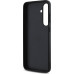 Guess PU 4G Metal Logo Zadní Kryt pro Samsung Galaxy S24 FE Grey