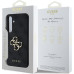 Guess PU 4G Metal Logo Zadní Kryt pro Samsung Galaxy S24 FE Grey