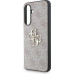 Guess PU 4G Metal Logo Zadní Kryt pro Samsung Galaxy A56 5G Pink