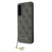 Guess 4G Charm Zadní Kryt pro Samsung Galaxy A56 5G Brown