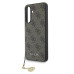 Guess 4G Charm Zadní Kryt pro Samsung Galaxy A56 5G Brown