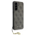 Guess 4G Charm Zadní Kryt pro Samsung Galaxy A56 5G Brown