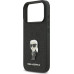Karl Lagerfeld Fixed Glitter Metal Ikonik Zadní Kryt pro iPhone 17 Pro Black Karl Lagerfeld Fixed Glitter Metal Ikonik Zadní Kryt pro iPhone 17 Pro Black