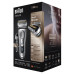 Braun Series 9 9390cc pánský elektrický holicí strojek + nabíjecí a čistící stanice a kožené cestovní pouzdro
