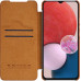 Nillkin Qin Book Pouzdro pro Samsung Galaxy A13 Brown