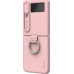 Nillkin CamShield Silky Silikonový Kryt pro Samsung Galaxy Z Flip4 Light Peach