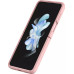 Nillkin CamShield Silky Silikonový Kryt pro Samsung Galaxy Z Flip4 Light Peach