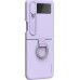 Nillkin CamShield Silky Silikonový Kryt pro Samsung Galaxy Z Flip4 Misty Purple