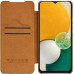 Nillkin Qin Book Pouzdro pro Samsung Galaxy A14 / Galaxy A14 5G Brown