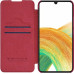 Nillkin Qin Book Pouzdro pro Samsung Galaxy A34 5G Red