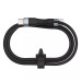 Nillkin Flowspeed Liquid Silicone Datový Kabel USB-C/USB-C 1,2m 60W Black
