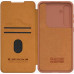 Nillkin Qin Book PRO Pouzdro pro Samsung Galaxy A55 5G Brown