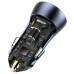Baseus TZCCJD-0G Golden Contactor Dual USB Nabíječka do Auta 40W Dark Grey