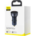 Baseus CCKX-C0G Particular Nabíječka do Auta Digital Display 2xUSB 65W Gray