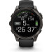 Garmin fenix 8 47mm AMOLED Sapphire Carbon Gray DLC Titanium with Black/Pebble Gray Silicone Band