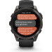 Garmin fenix 8 47mm AMOLED Sapphire Carbon Gray DLC Titanium with Black/Pebble Gray Silicone Band