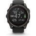 Garmin fenix 8 51mm Solar AMOLED Sapphire Carbon Gray DLC Titanium with Black/Pebble Gray Silicone Band