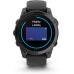 Garmin fenix E 47 mm AMOLED Slate Gray Steel with Black Silicone Band