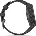 Garmin fenix E 47 mm AMOLED Slate Gray Steel with Black Silicone Band