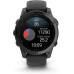 Garmin fenix E 47 mm AMOLED Slate Gray Steel with Black Silicone Band