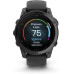 Garmin fenix E 47 mm AMOLED Slate Gray Steel with Black Silicone Band