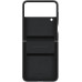 Samsung Kožený Kryt pro Galaxy Z Flip4 Black