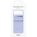 Samsung Kožený Kryt pro Galaxy Z Flip4 Serene Purple