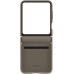 Samsung Kožený Kryt pro Galaxy Z Flip5 Etoupe